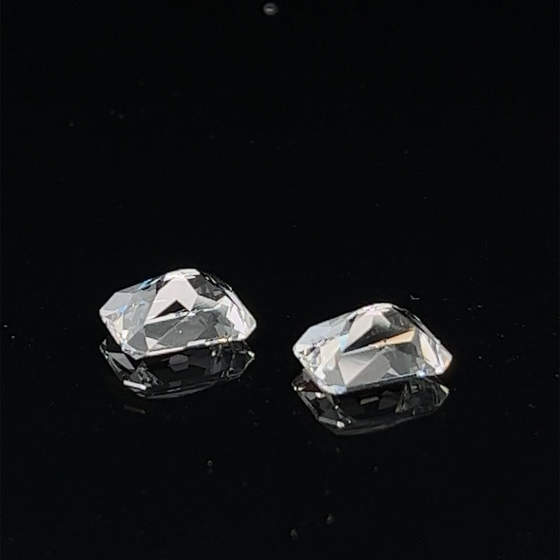Danburite Gemstones; Natural Untreated Mexico Danburite Pair, 3.215cts