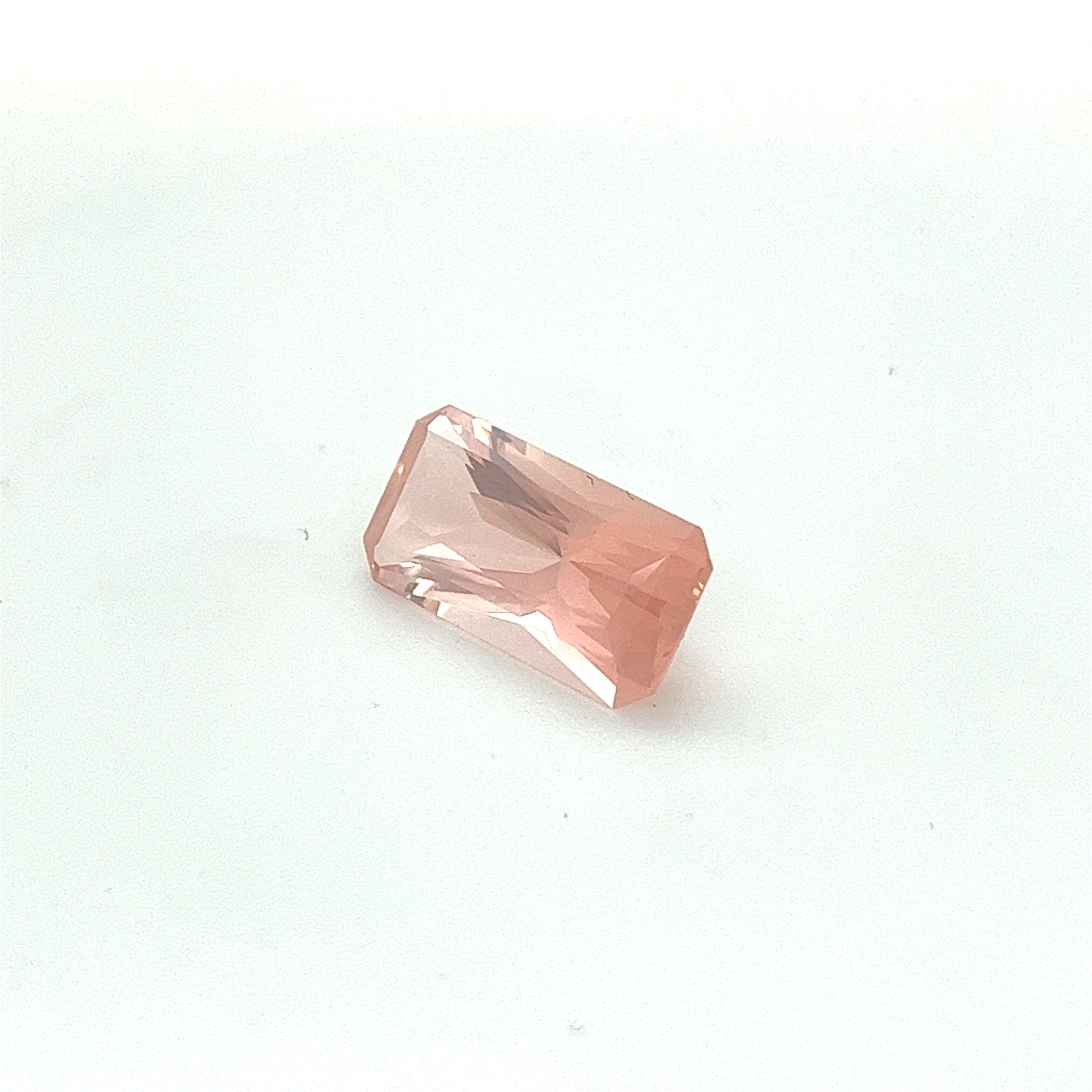 Rose Quartz Gemstone; Natural Untreated Brazil Quartz, 7.910cts - Mark Oliver Gems