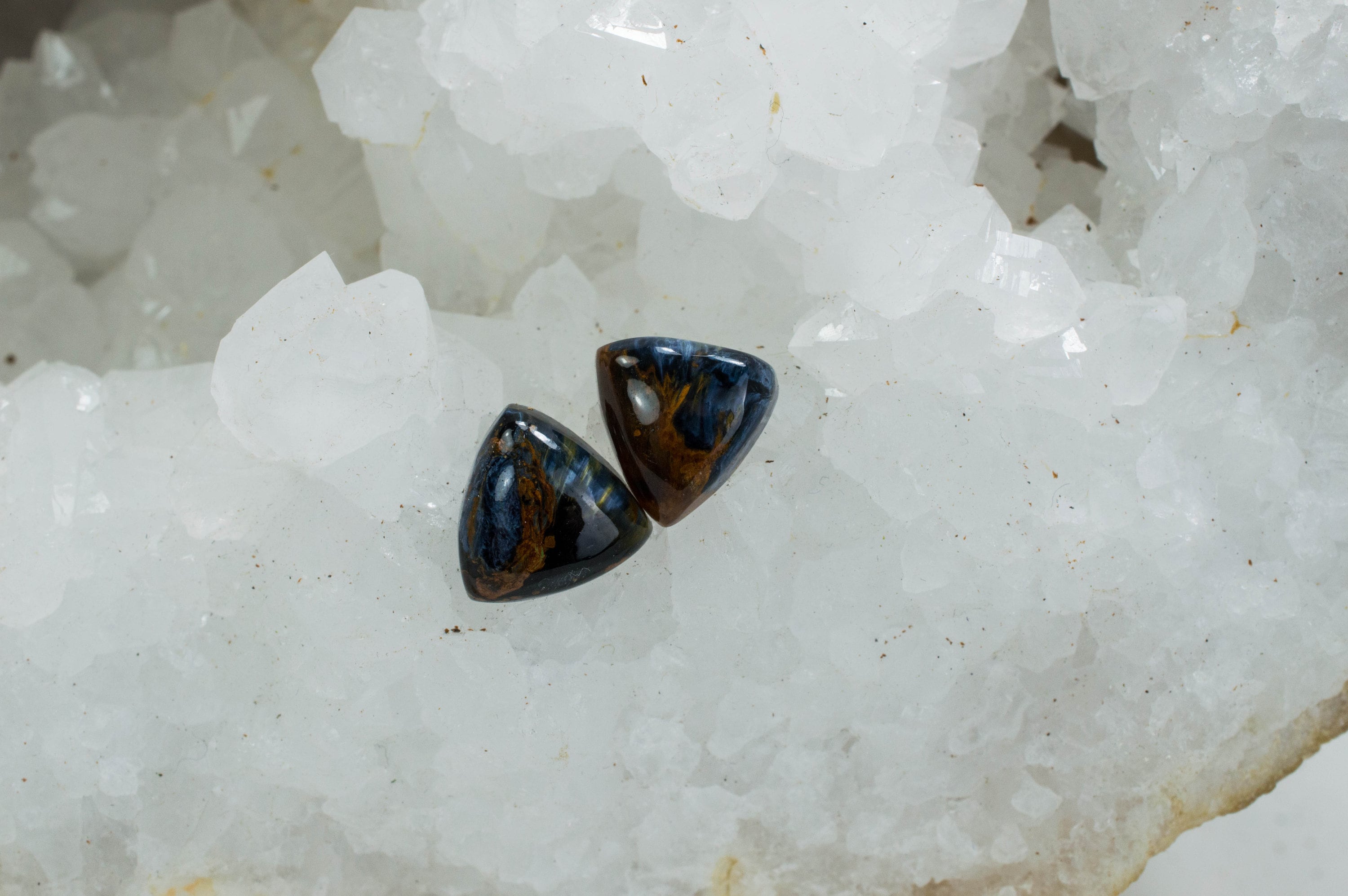 Pietersite; Genuine Untreated Namibian Pietersite; Pietersit Gemstones - Mark Oliver Gems