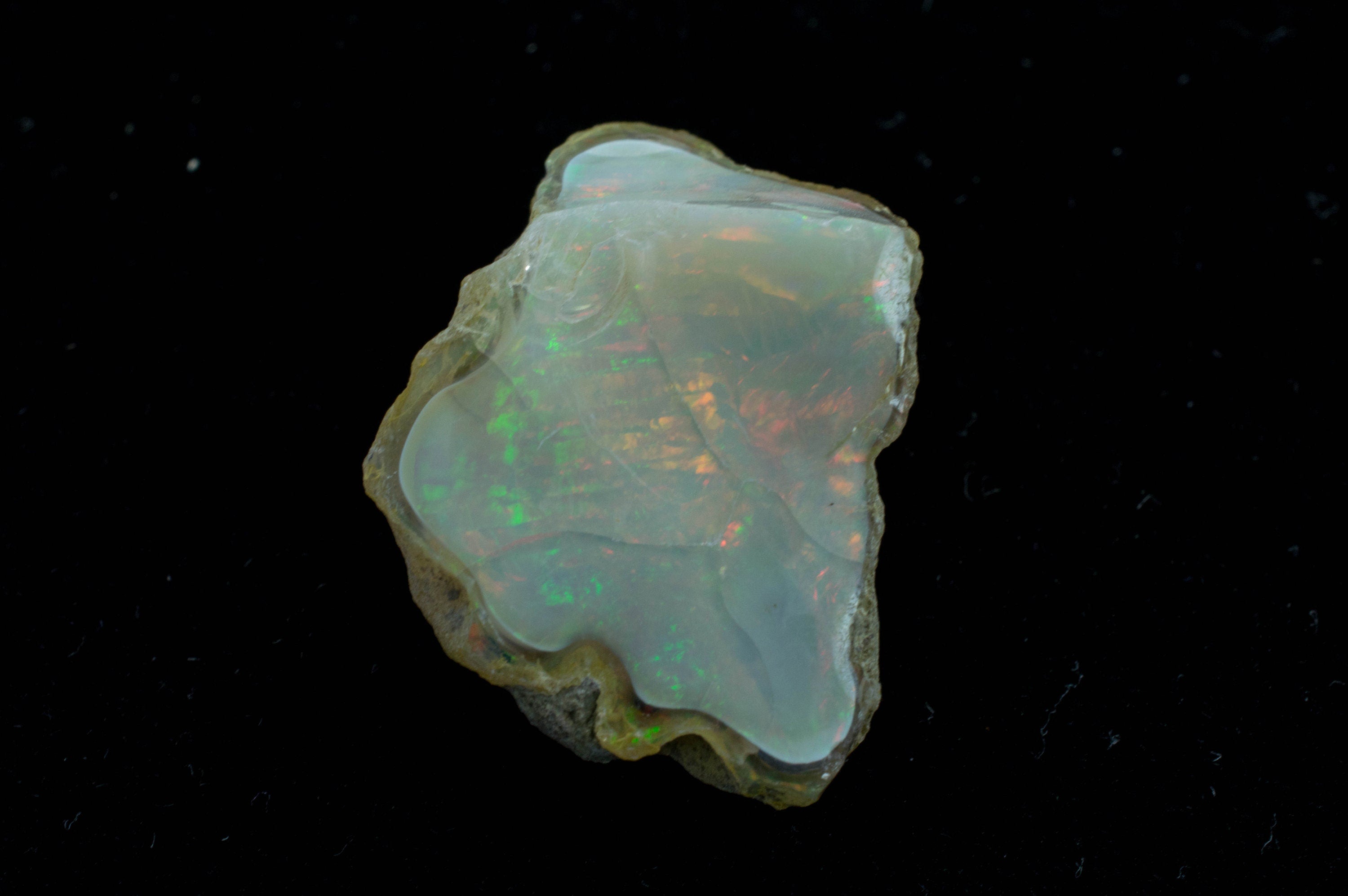 Rough Ethiopian Welo Opal, Genuine Untreated Ethiopian Opal - Mark Oliver Gems