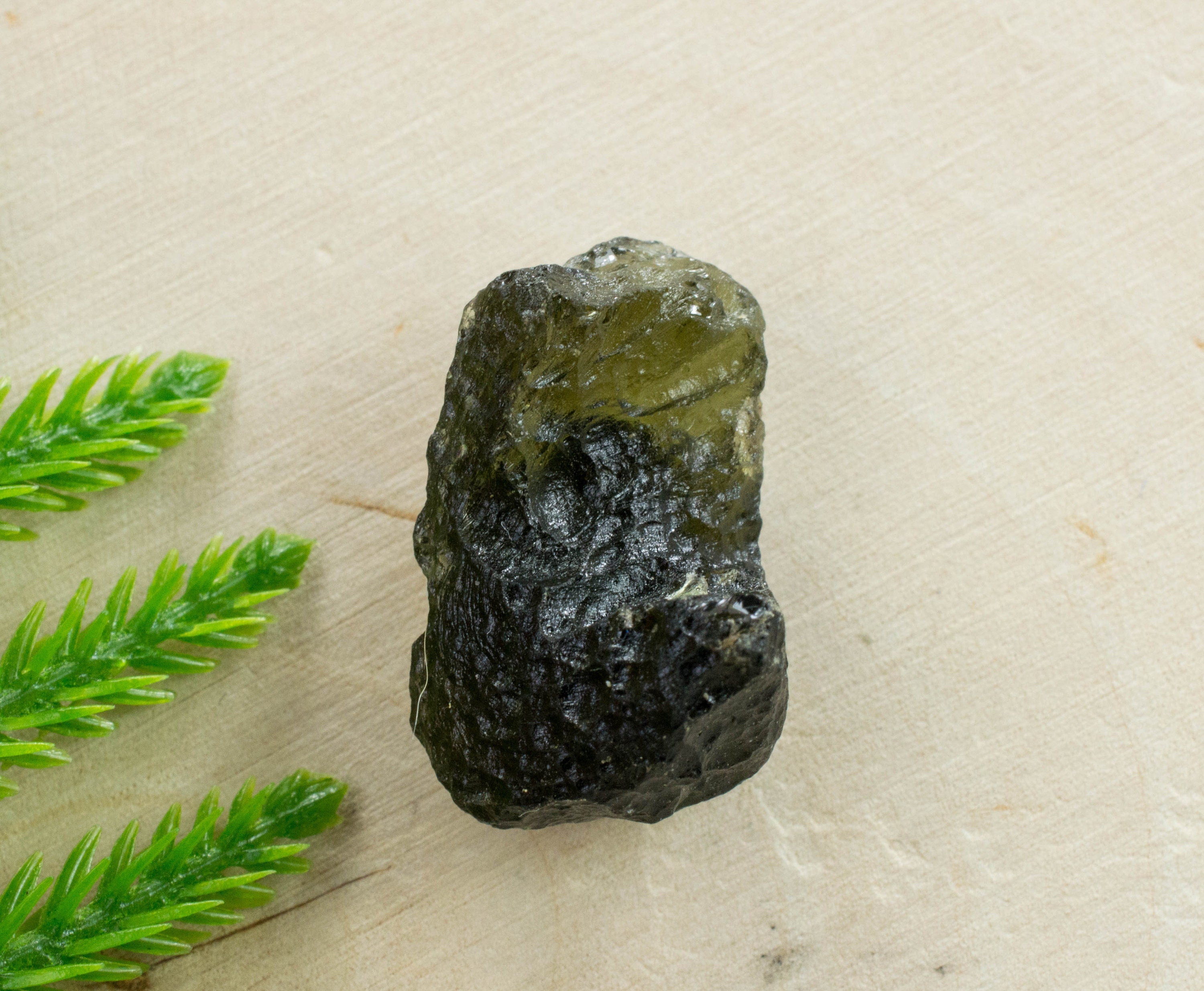 Moldavite Gemstone; Genuine Untreated Czech Republic Moldavite; Raw Moldavite - Mark Oliver Gems