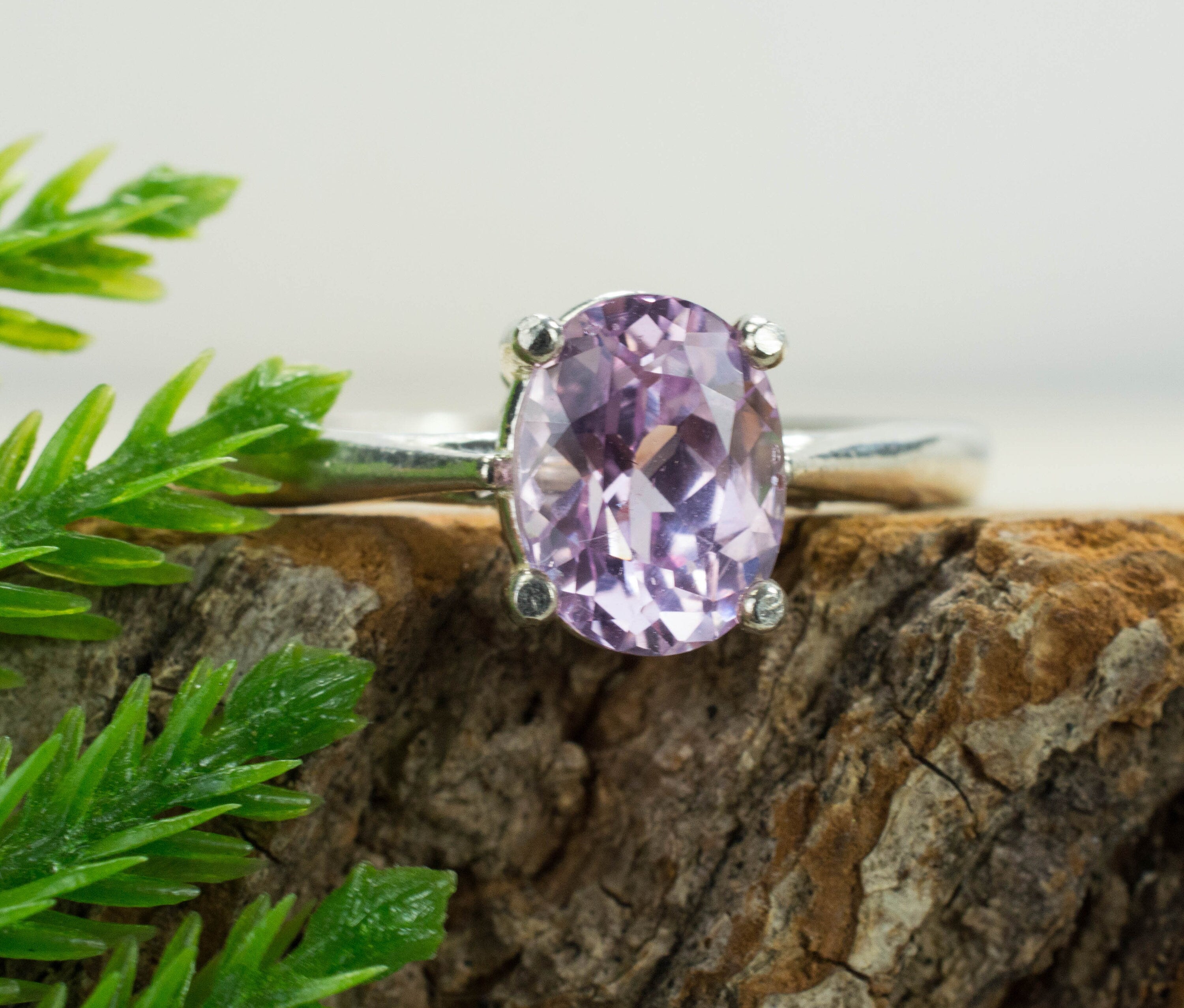 Pink Sapphire Ring, Genuine Untreated Sri Lanka Sapphire; Sapphire Ring - Mark Oliver Gems