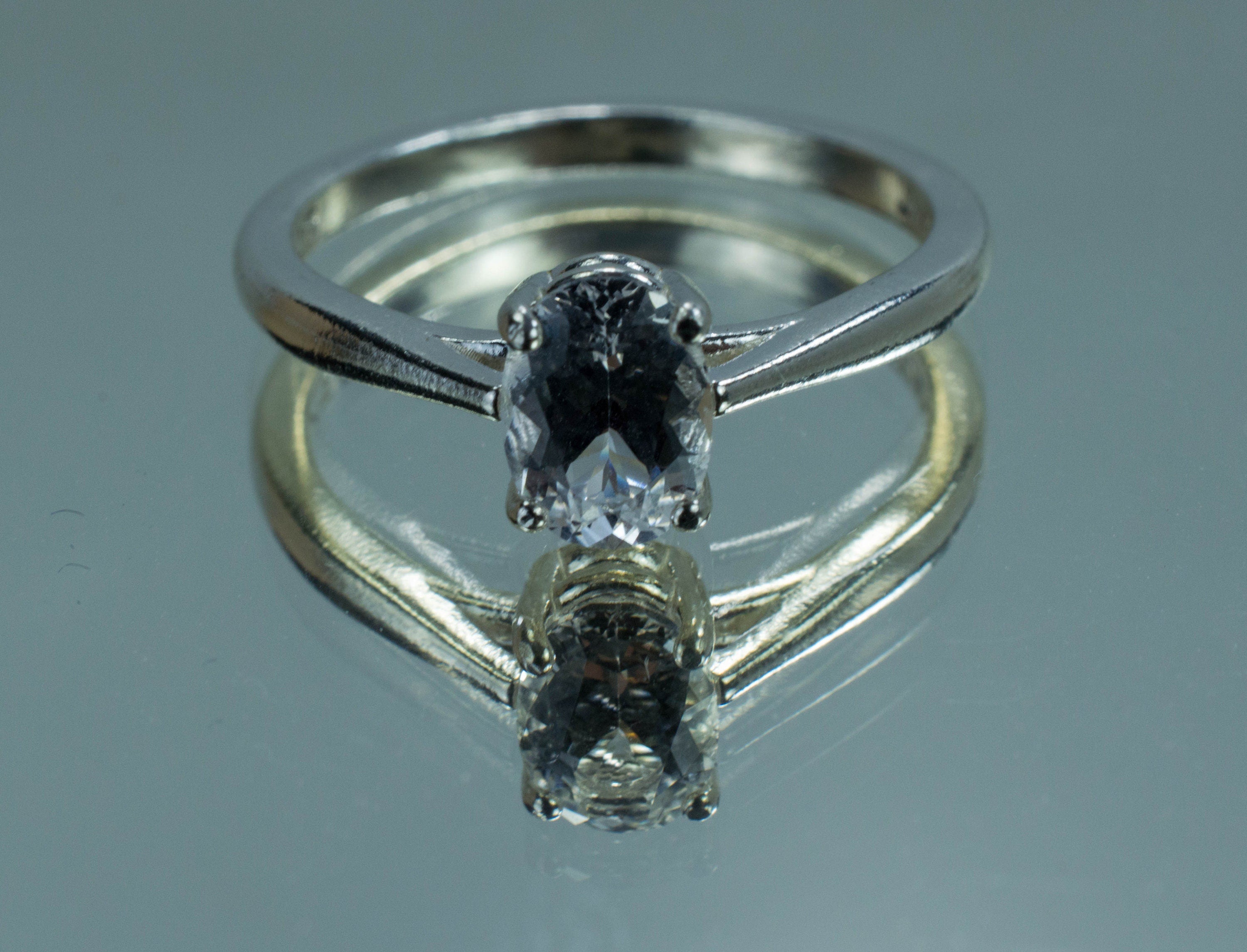 Danburite Ring; Genuine Untreated Mexican Danburite - Mark Oliver Gems