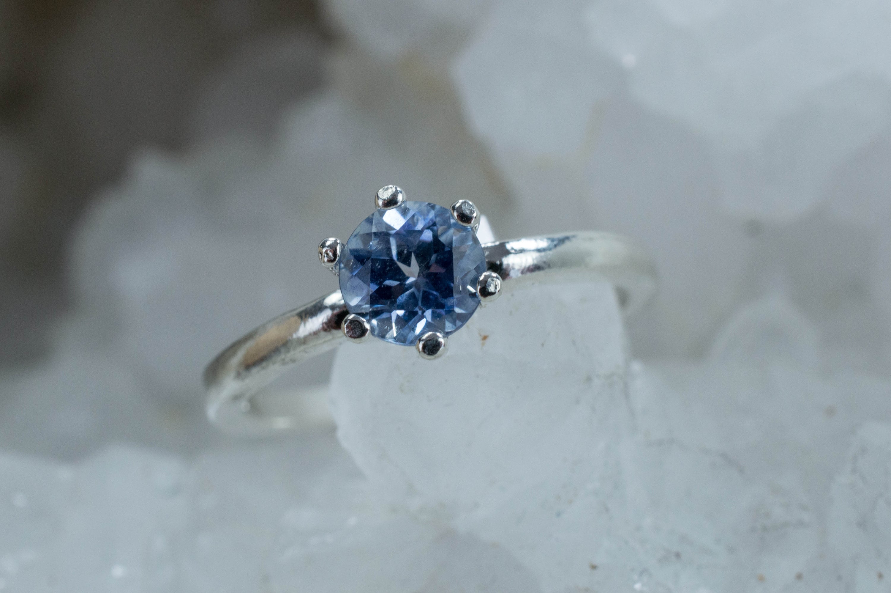 Montana Sapphire Ring, Genuine Untreated USA Sapphire - Mark Oliver Gems
