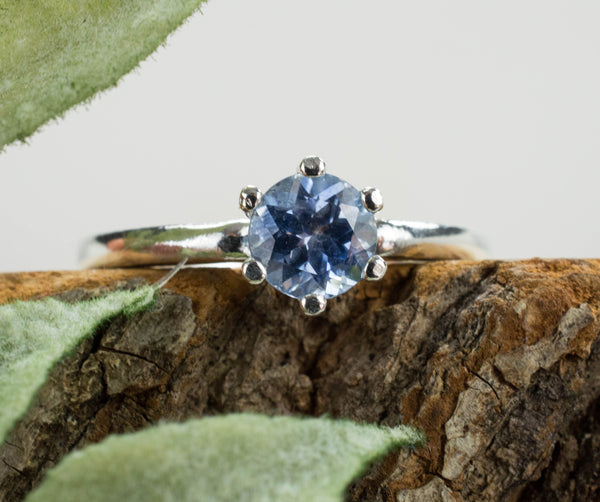 Montana Sapphire Ring, Genuine Untreated USA Sapphire
