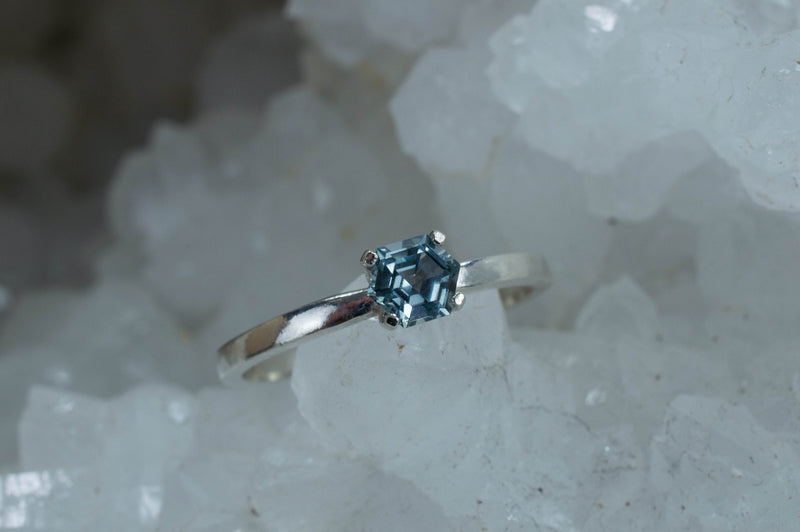 Montana Sapphire Ring, Genuine USA Sapphire