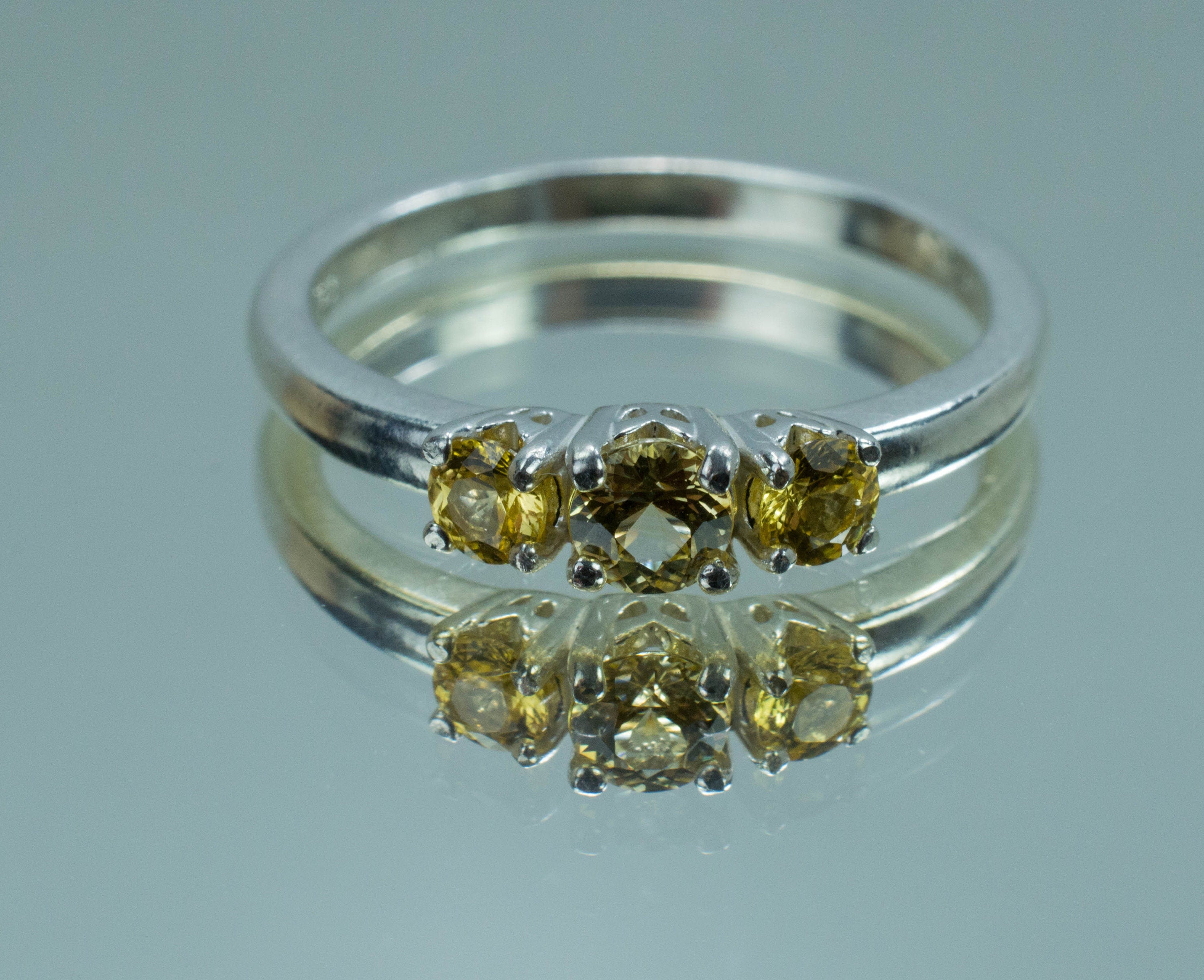 Yellow Sapphire Ring, Genuine Untreated Sri Lanka Sapphires - Mark Oliver Gems