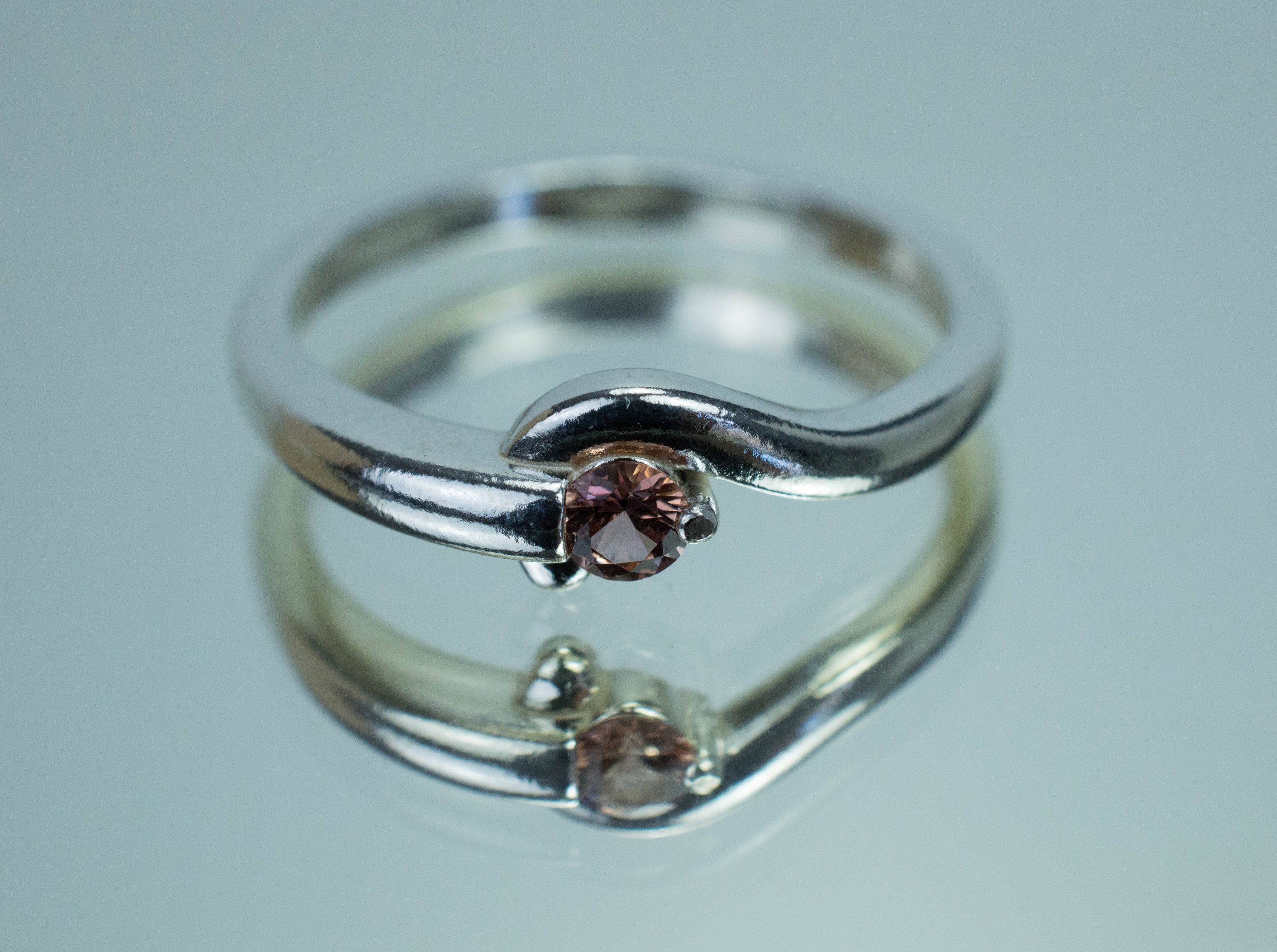 Imperial Garnet Ring, Genuine Untreated Tanzanian Color Change Garnet - Mark Oliver Gems