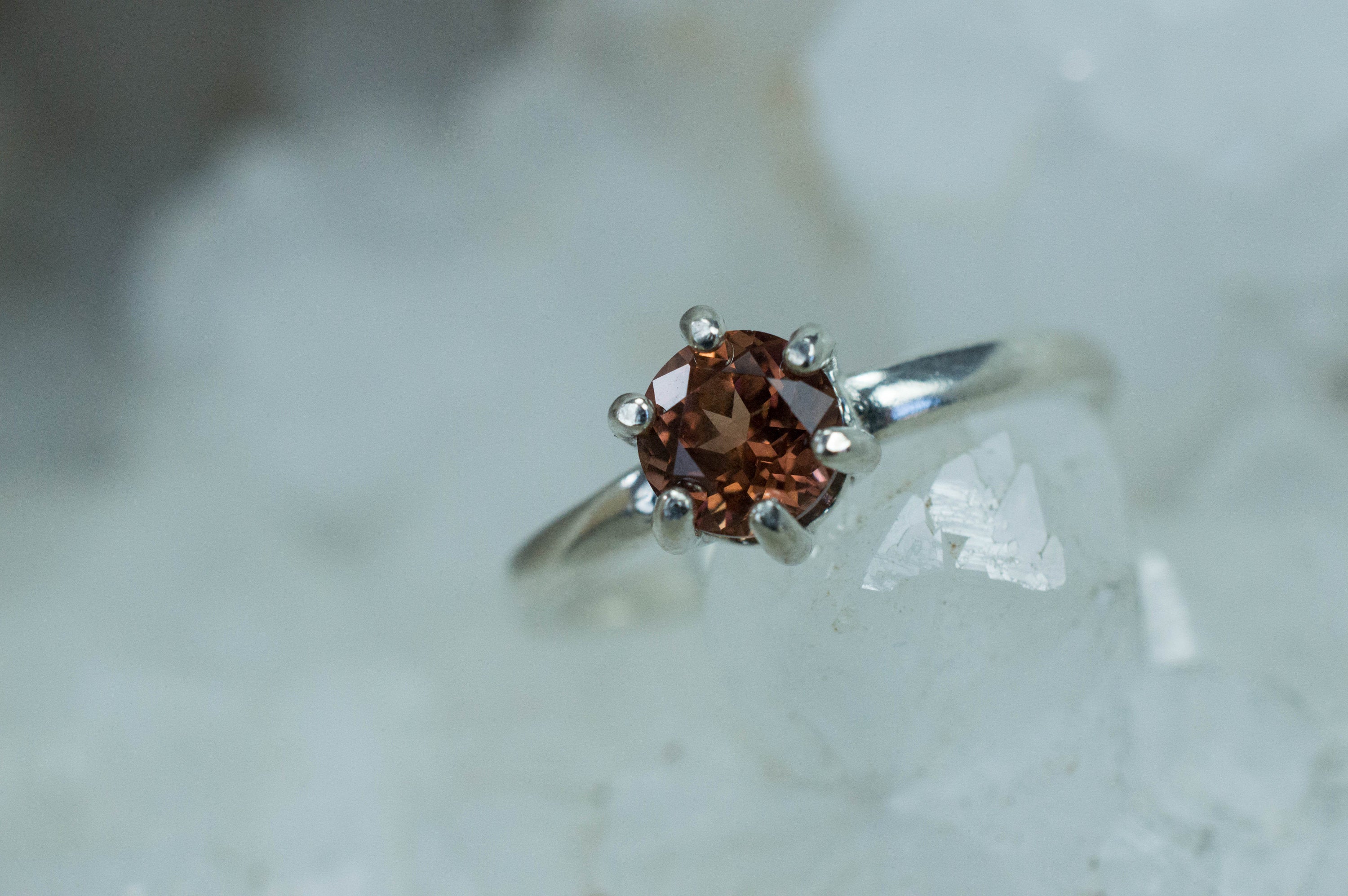 Imperial Garnet Ring, Natural Untreated Tanzanian Color Change Garnet - Mark Oliver Gems