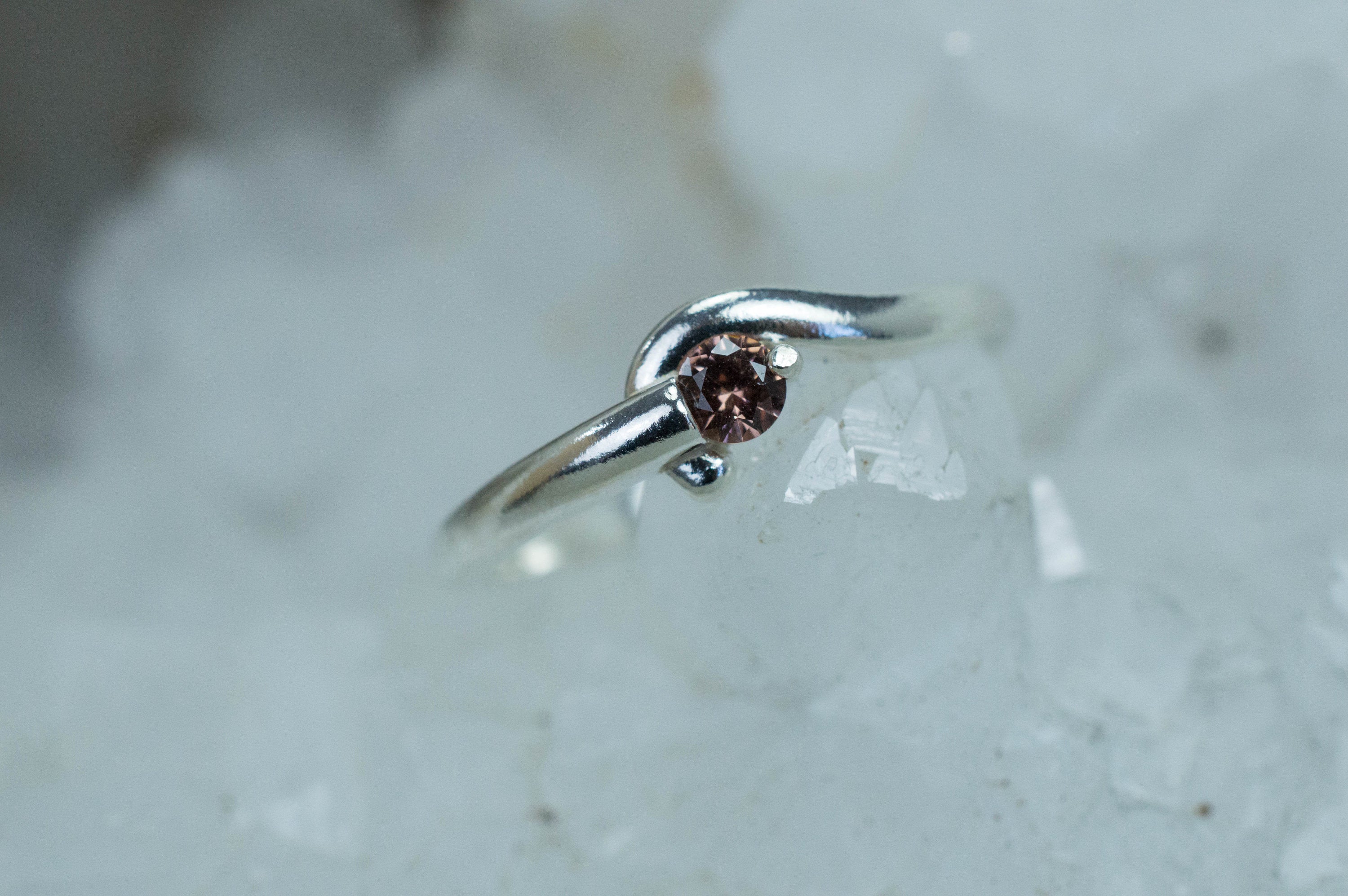 Imperial Garnet Ring, Genuine Untreated Tanzanian Color Change Garnet - Mark Oliver Gems