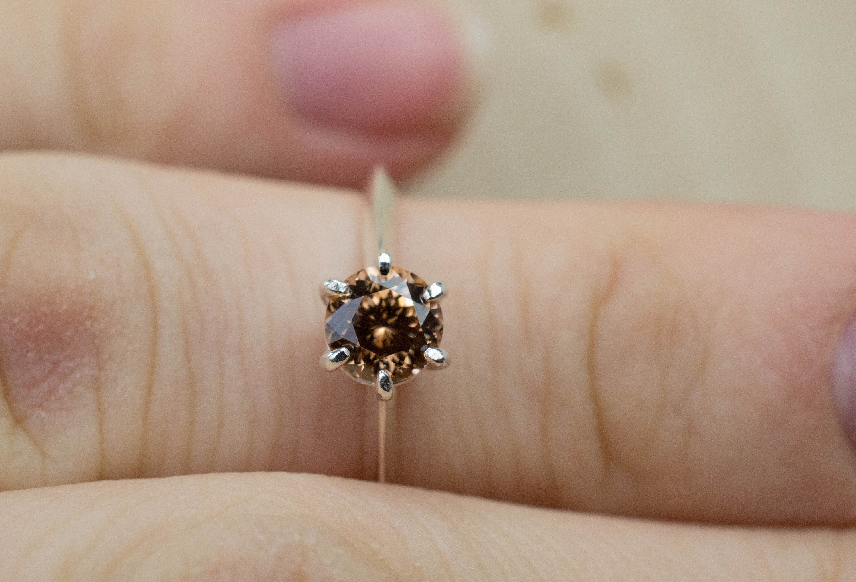 Tunduru Garnet Ring; Genuine Untreated Tanzania Garnet; 1.010cts - Mark Oliver Gems