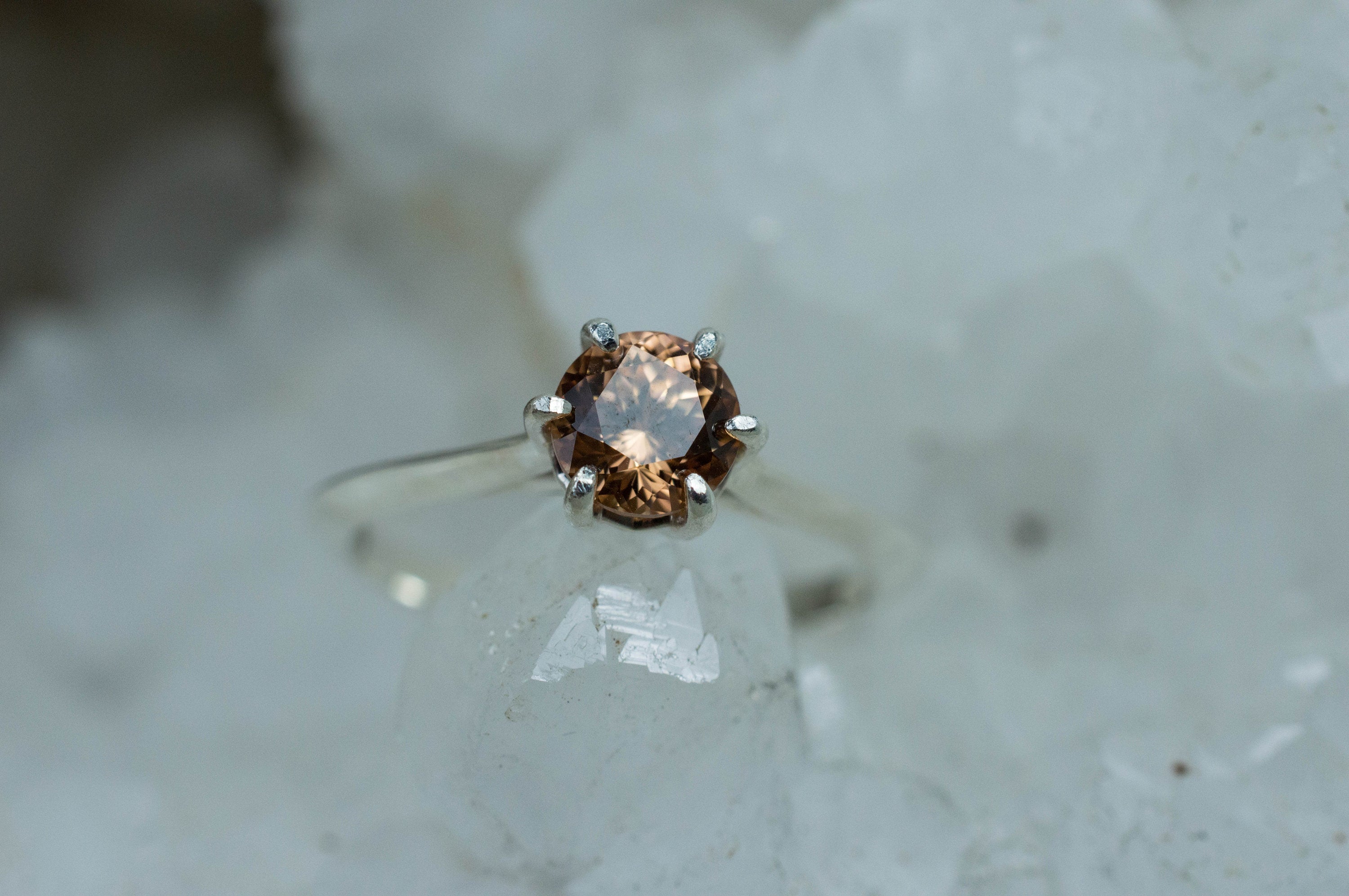 Tunduru Garnet Ring; Genuine Untreated Tanzania Garnet; 1.010cts - Mark Oliver Gems