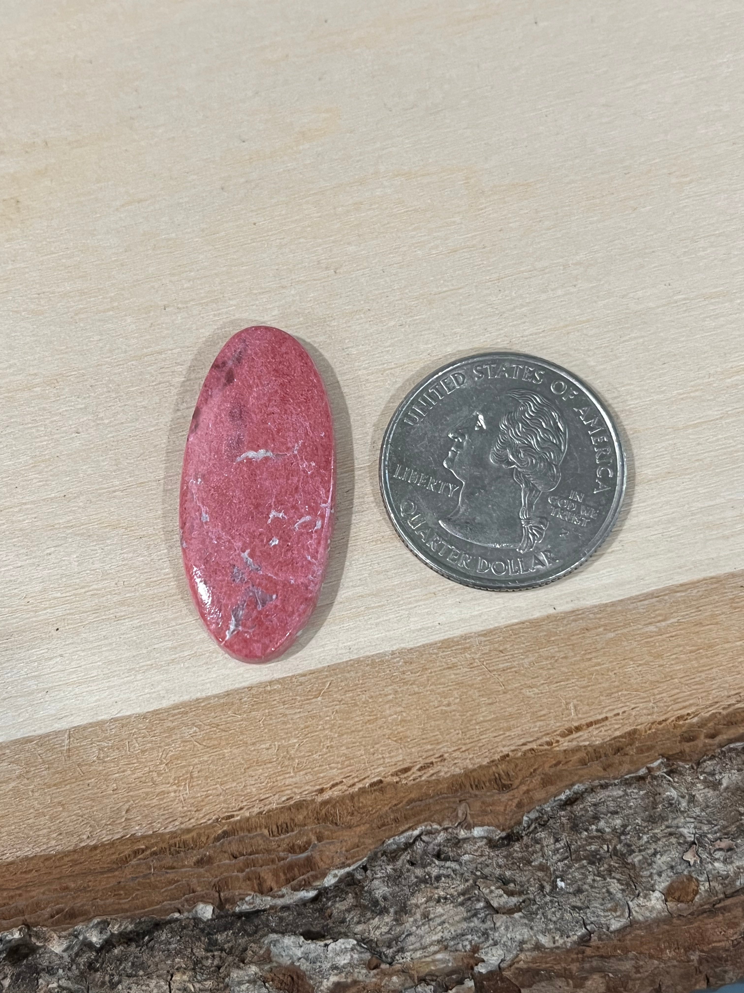 Thulite; Australia Thulite - Mark Oliver Gems