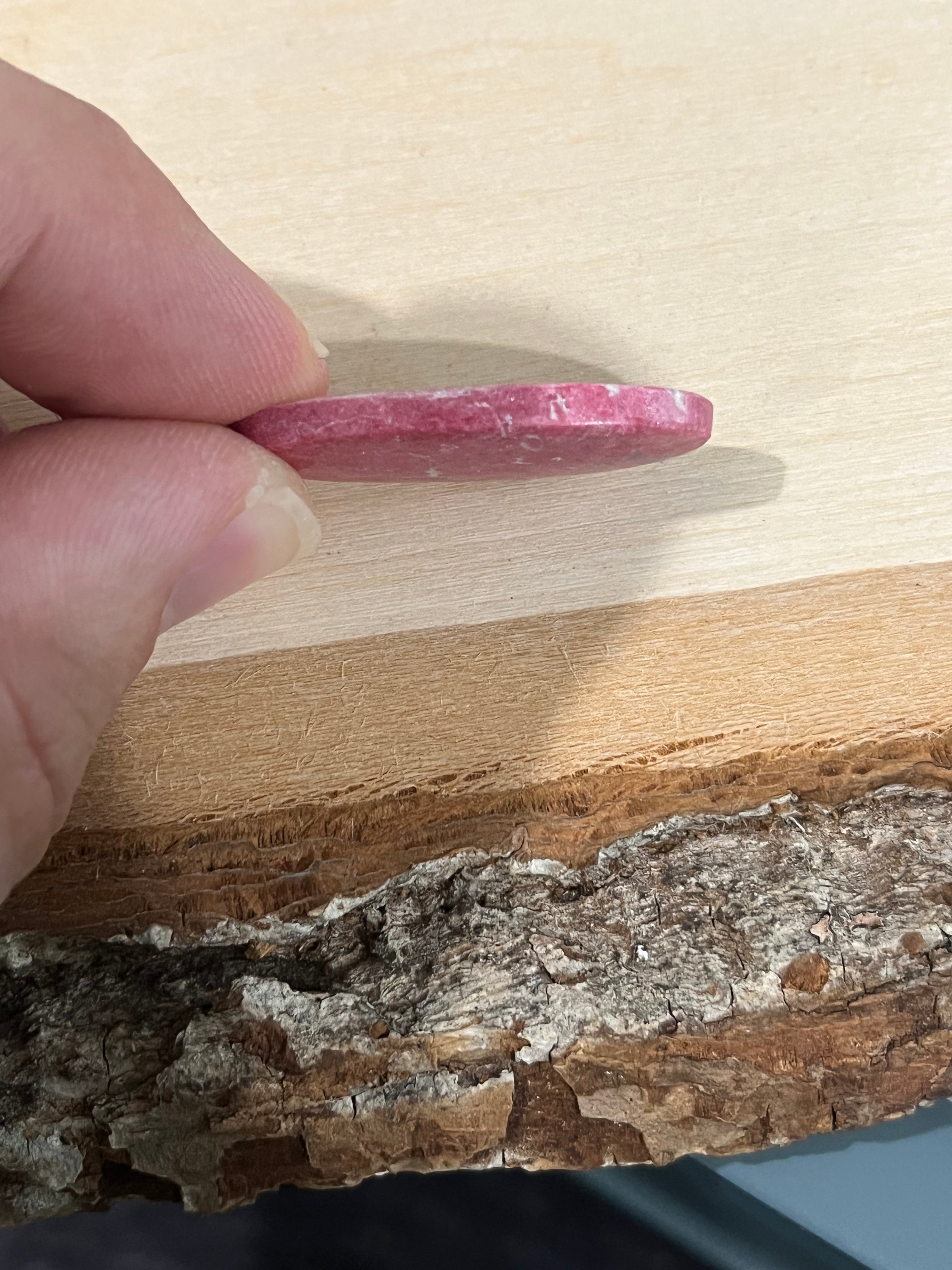 Thulite; Australia Thulite - Mark Oliver Gems